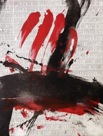 Acquaforte Tàpies - Damunt diari