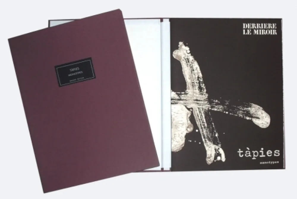 Libro Illustrato Tàpies - Derrière le miroir 210