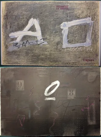 Libro Illustrato Tàpies - DERRIÈRE LE MIROIR N° 234. TAPIES. Mai 1979.