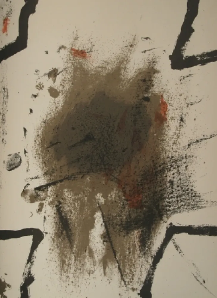 Libro Illustrato Tàpies - Derriere le Miroir n.175
