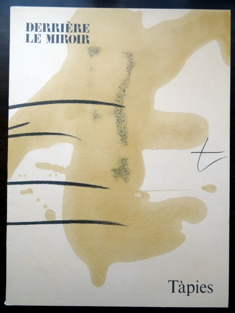 Libro Illustrato Tàpies - DERRIÈRE LE MIROIR N°253
