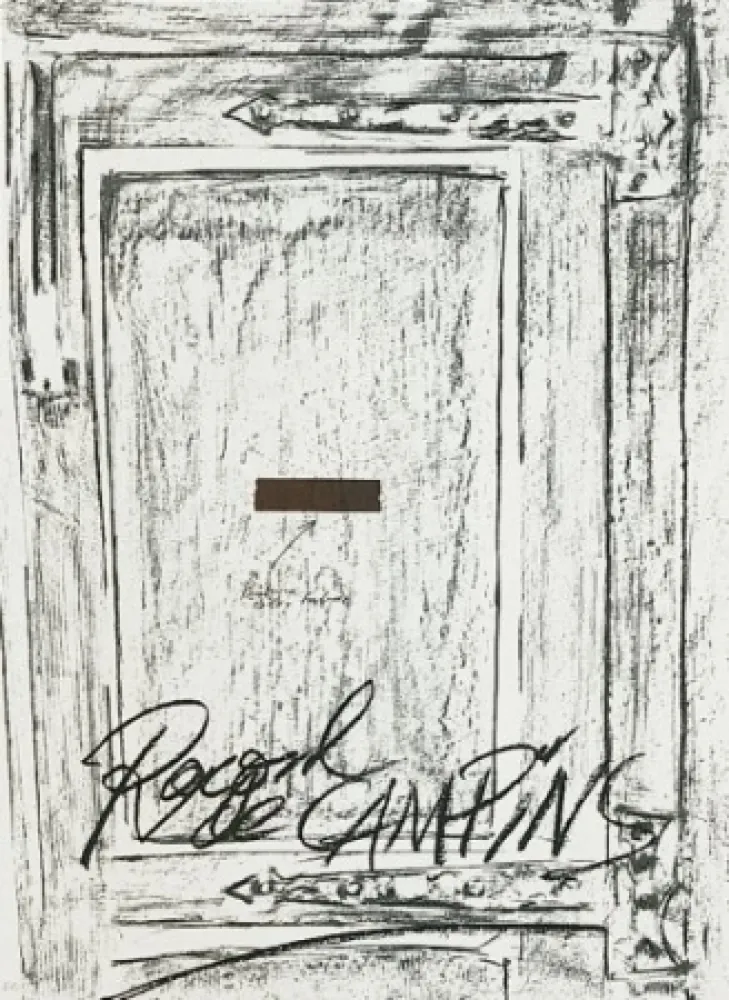 Litografia Tàpies - Dib-4