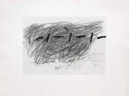 Incisione Tàpies - Ecriture
