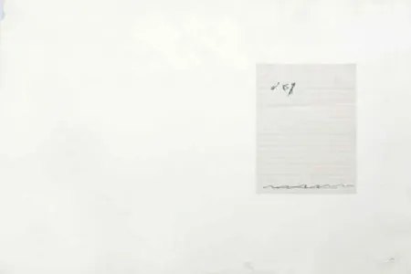 Litografia Tàpies - El Pa  A la Barca