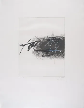 Acquaforte Tàpies - EQUATION II