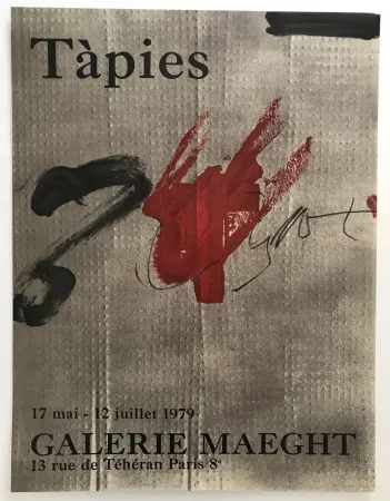 Manifesti Tàpies - Galerie Maeght