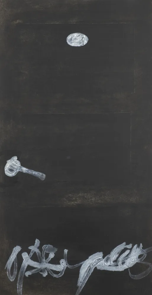 Incisione Tàpies - Grande porte 