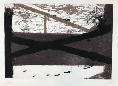 Acquaforte Tàpies - Le lit