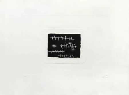 Incisione Tàpies - Le Tableau