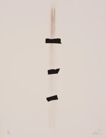 Litografia Tàpies - 