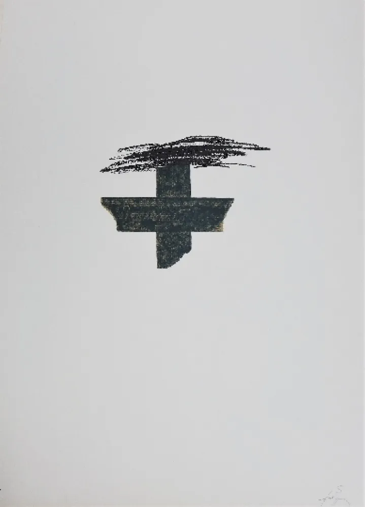 Litografia Tàpies - LLambrec 1