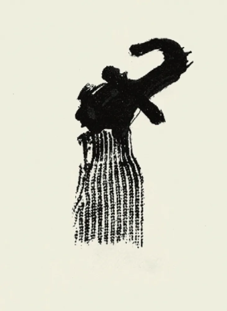 Litografia Tàpies - Llambrec 10