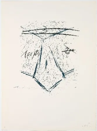 Litografia Tàpies - Llambrec 12