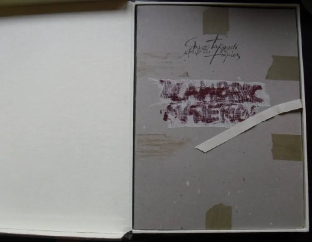 Libro Illustrato Tàpies - Llambrec material  