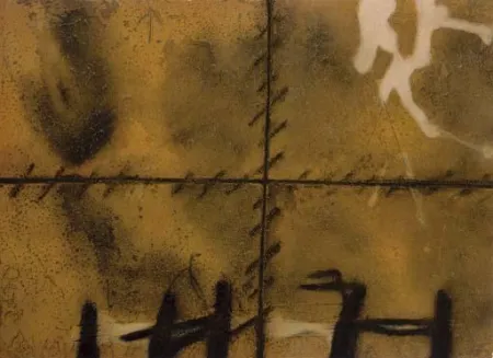 Incisione Tàpies - Matière