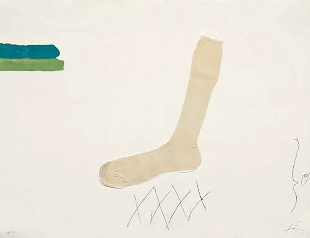 Incisione Tàpies - Mitjó