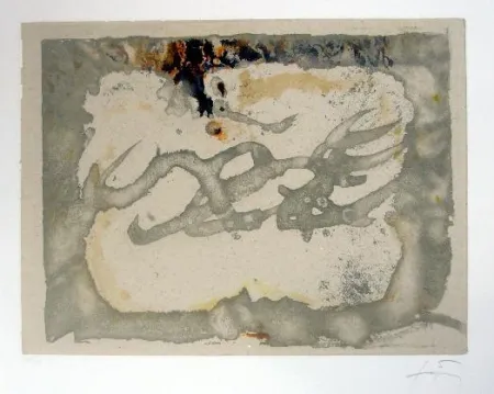 Acquaforte E Acquatinta Tàpies - Muntanyes