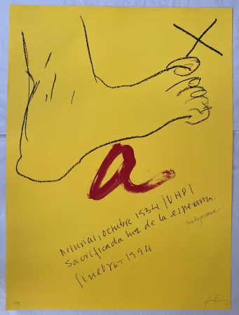Litografia Tàpies - N/A