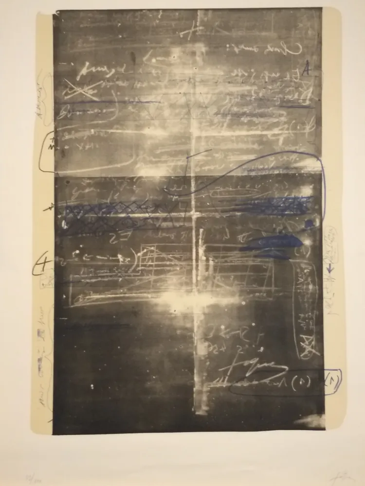 Litografia Tàpies - Oeuvre gravé