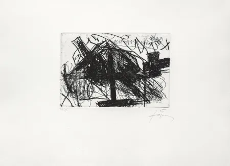 Incisione Tàpies - Piramidal