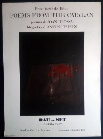 Manifesti Tàpies - Poems from the Catalan - Tàpies / Brossa 1973