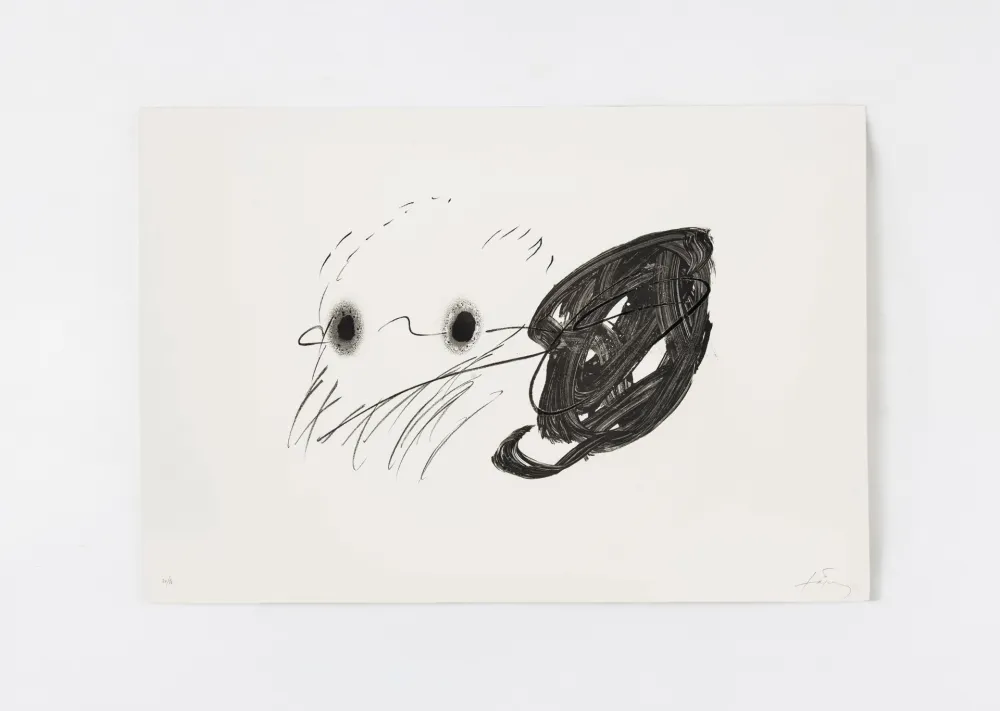 Litografia Tàpies - Regard 