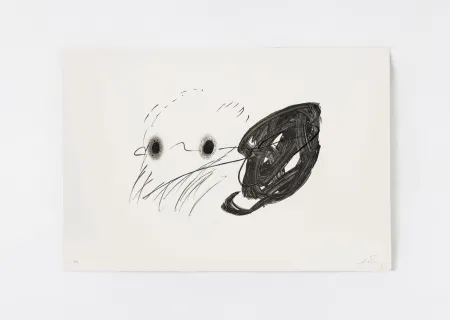 Litografia Tàpies - Regard 