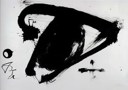 Litografia Tàpies - Sans titre