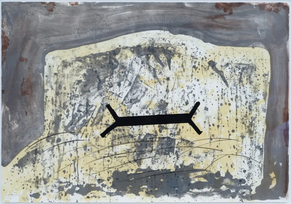 Litografia Tàpies - Suite 63 x 90 (No 6)