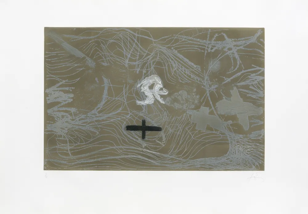 Incisione Tàpies - Terrain vague