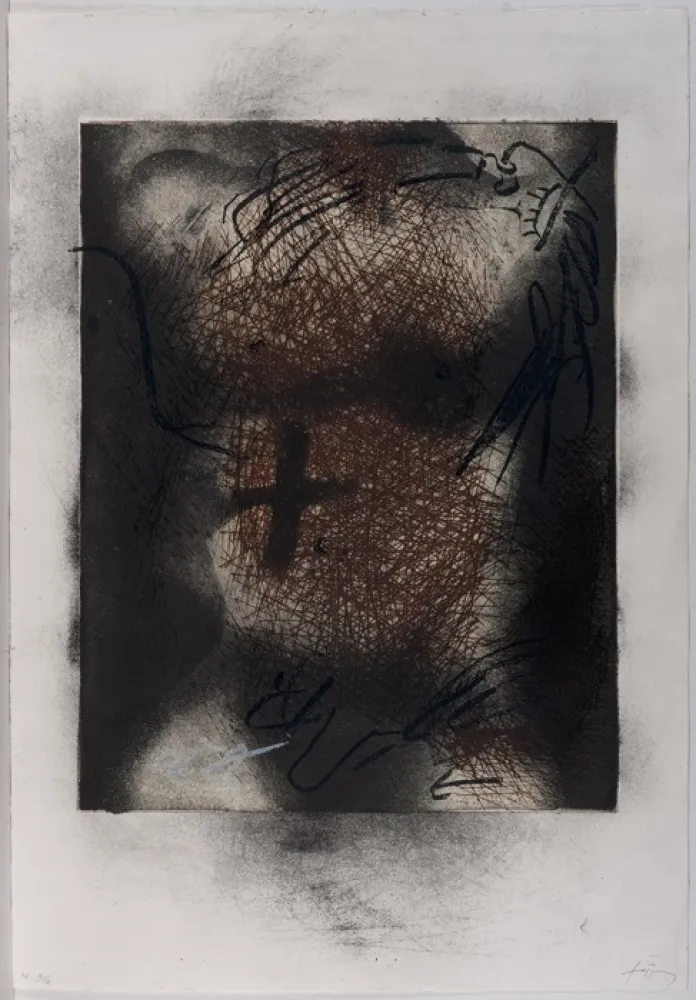 Incisione Tàpies - Tors