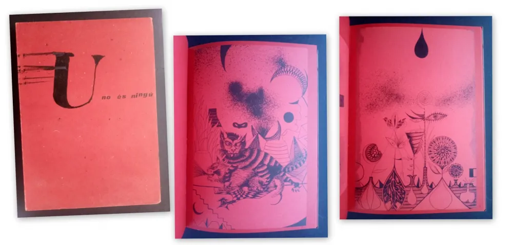 Libro Illustrato Tàpies - U no es Ningú - Brossa -Tàpies