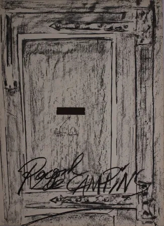 Litografia Tàpies - Untitled from 'Berlin Suite' portfolio