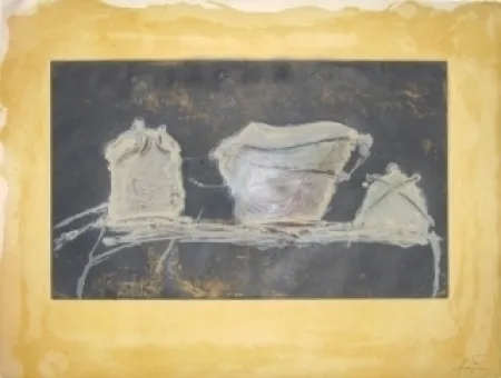 Incisione Tàpies - Vaisselle