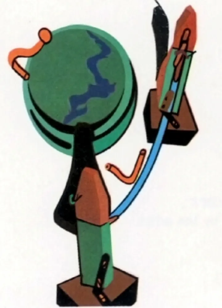 Litografia Telemaque - Aube