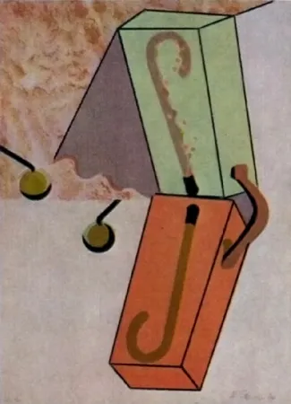 Litografia Telemaque - Lame de fond