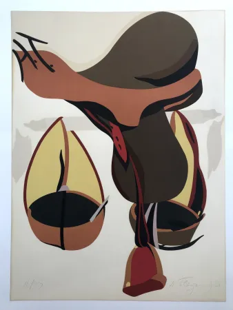 Litografia Telemaque - Pour Joan Prats 