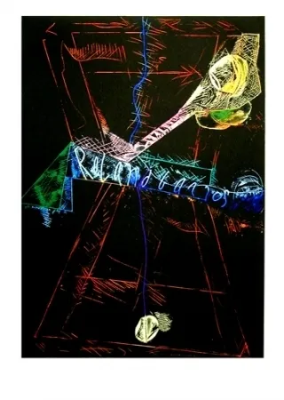 Acquaforte E Acquatinta Telemaque - Roland Garros II