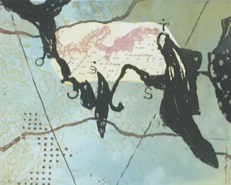 Acquaforte E Acquatinta Texier - Bango ouest