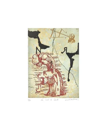 Incisione Texier - La route de Cook