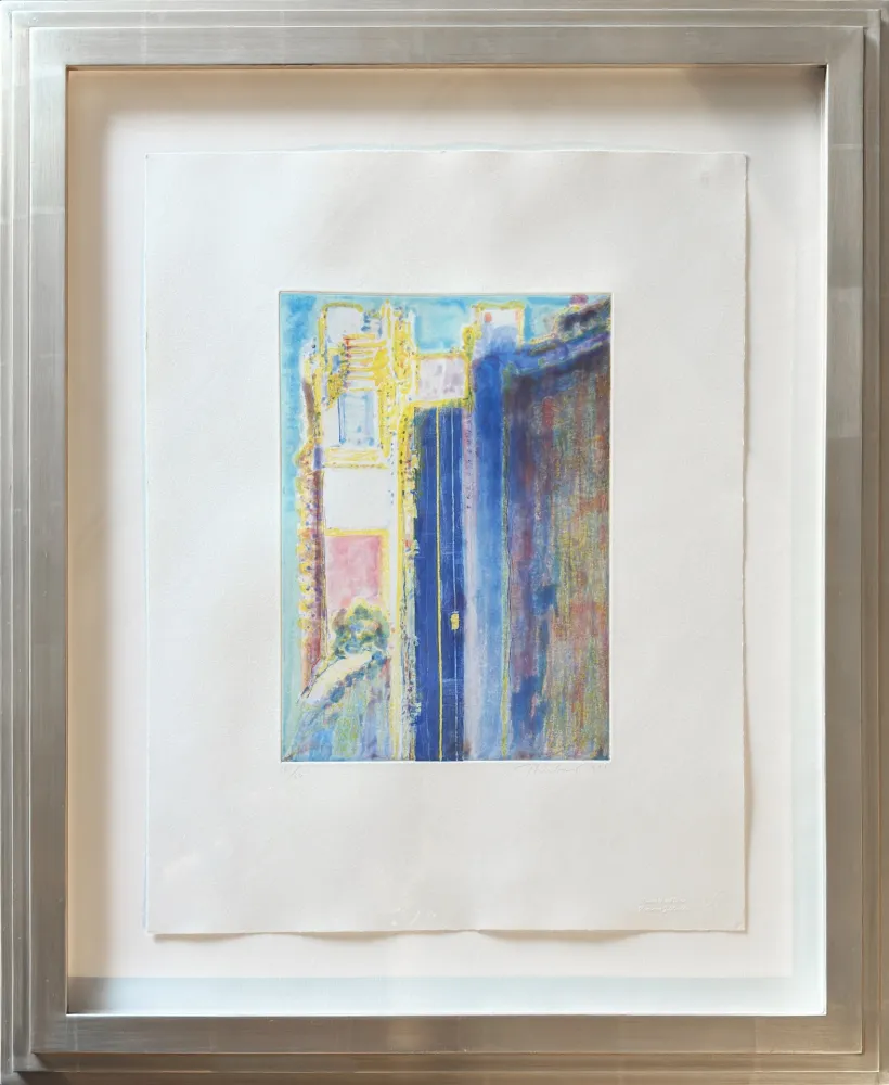 Acquatinta Thiebaud - City Edge