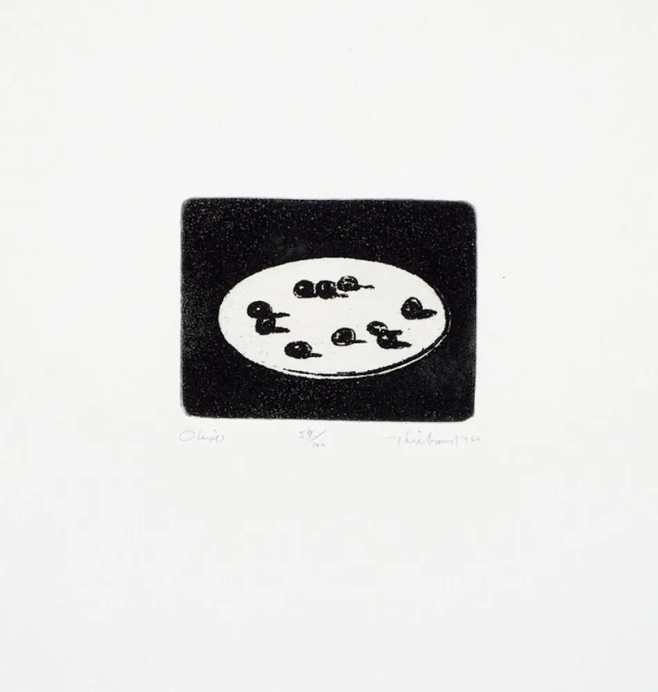 Incisione Thiebaud - Olives