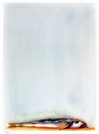 Litografia Thiebaud - Trout Fishing in America