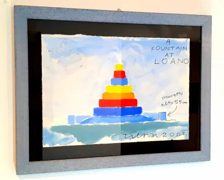 Non Tecnico Tilson - A fountain at Loano