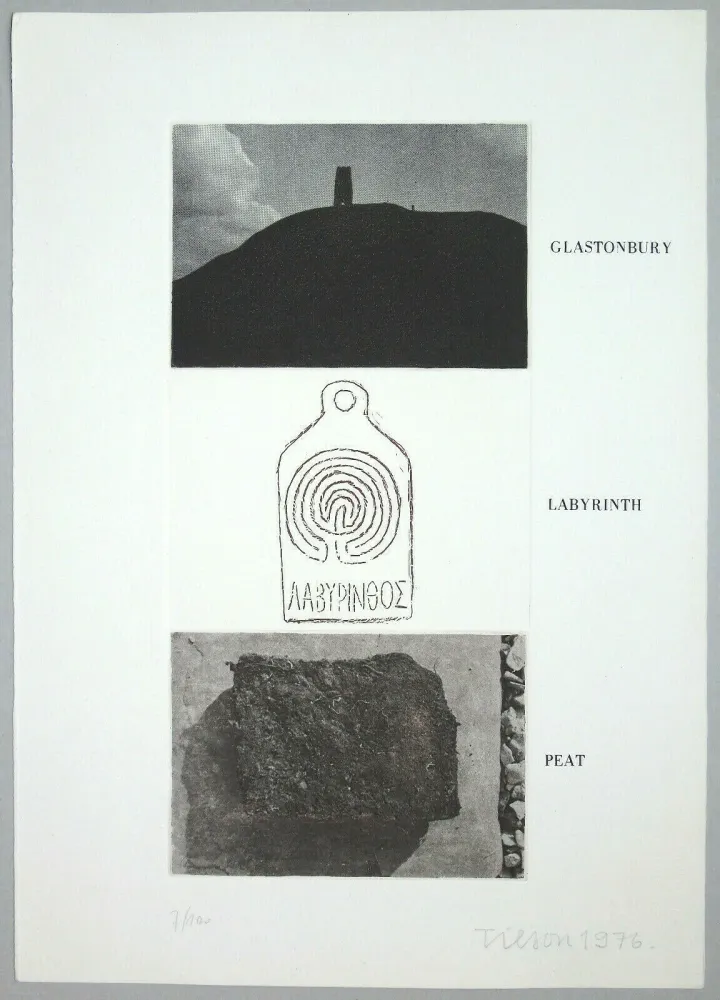 Incisione Tilson - Glastonbury