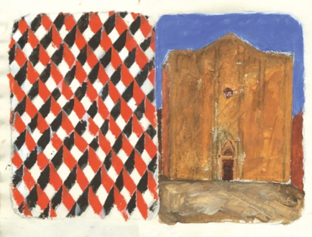 Acquatinta Tilson - Stones of Venice Sant'Alvise Diptych