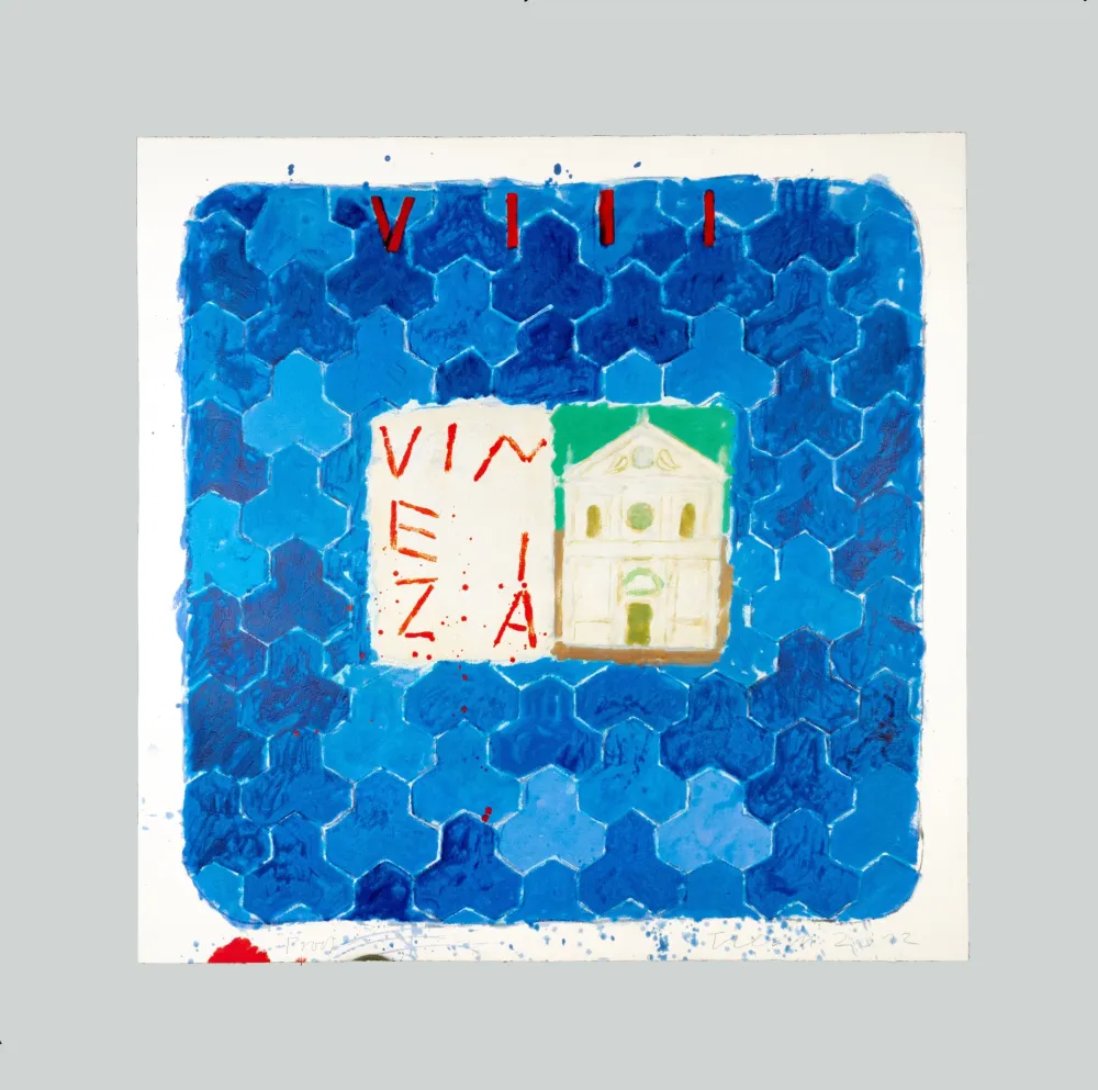 Carborundum Tilson - The Stones of Venice. San Francesco della Vigna, Vinezia