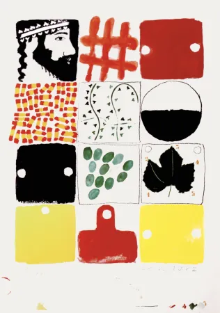 Litografia Tilson - Untitled