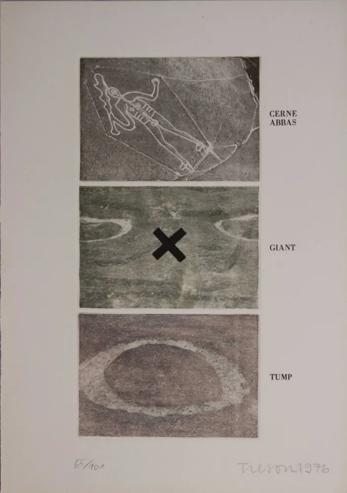 Acquaforte Tilson - Untitled from ''Wessex' portfolio