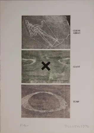 Acquaforte Tilson - Untitled from ''Wessex' portfolio